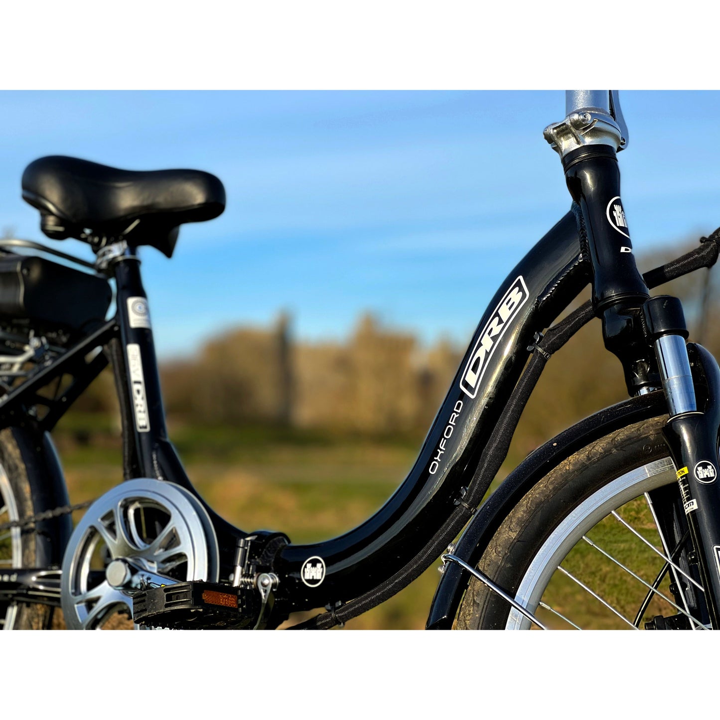 Dallingridge Oxford Folding Electric Bike - Gloss Black