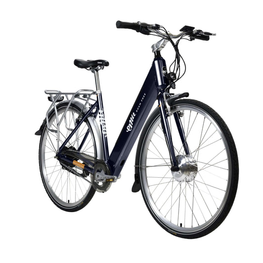 Emu Classic MK3: Step Through Electric Bike 17.5Ah Navy Blue