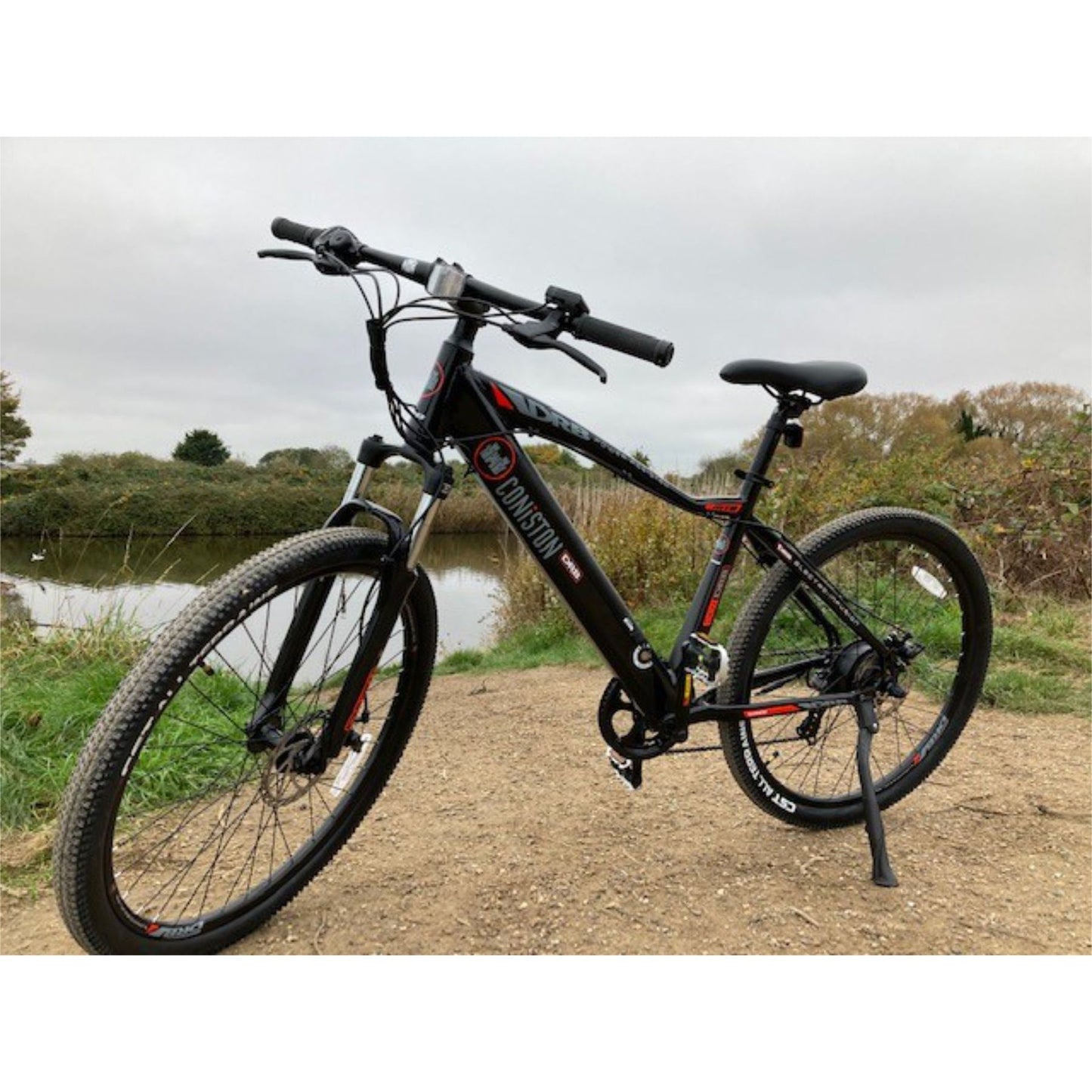 Dallingridge Coniston Hardtail Electric Mountain Bike - Black/Red